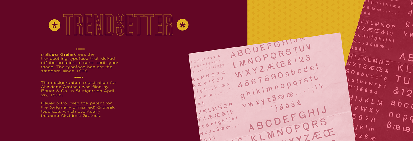 typography   Type Specimen Booklet editorial