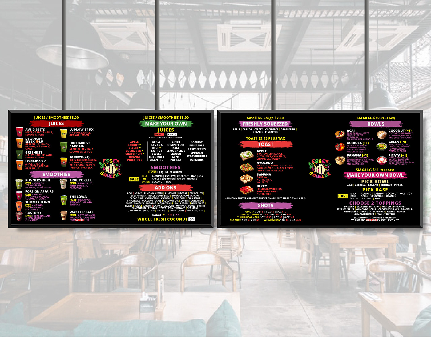 Digital Menu flyer food flyer food menu menu design restaurant restaurant menu