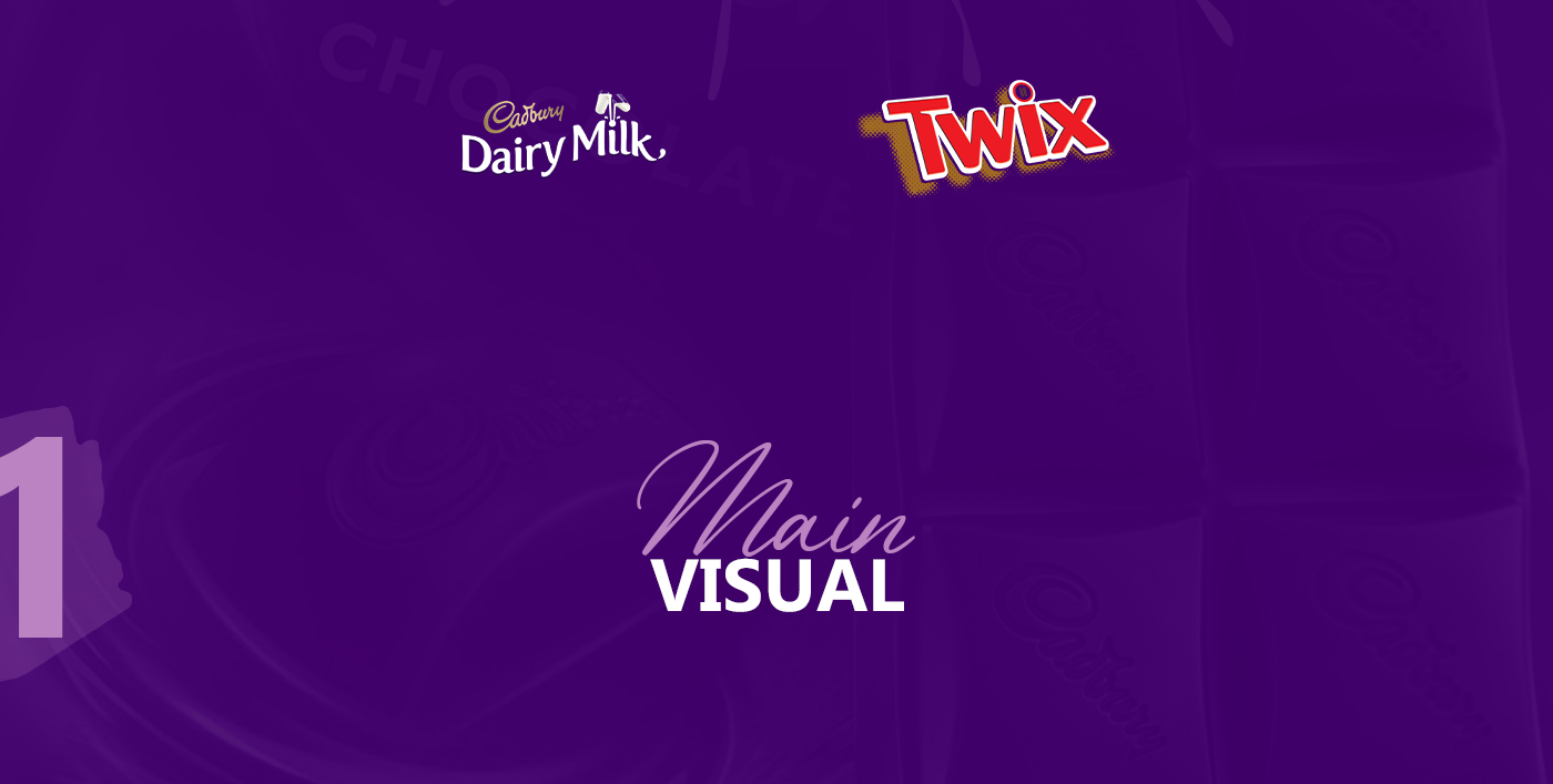 Advertising  Graphic Designer Social media post marketing   twix chocolate Food  ads dairy milk