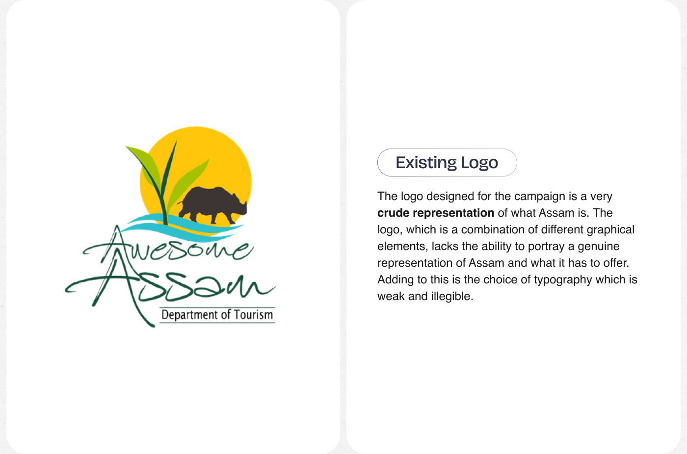 assam tourism logo tourism logo brand identity Destination Branding