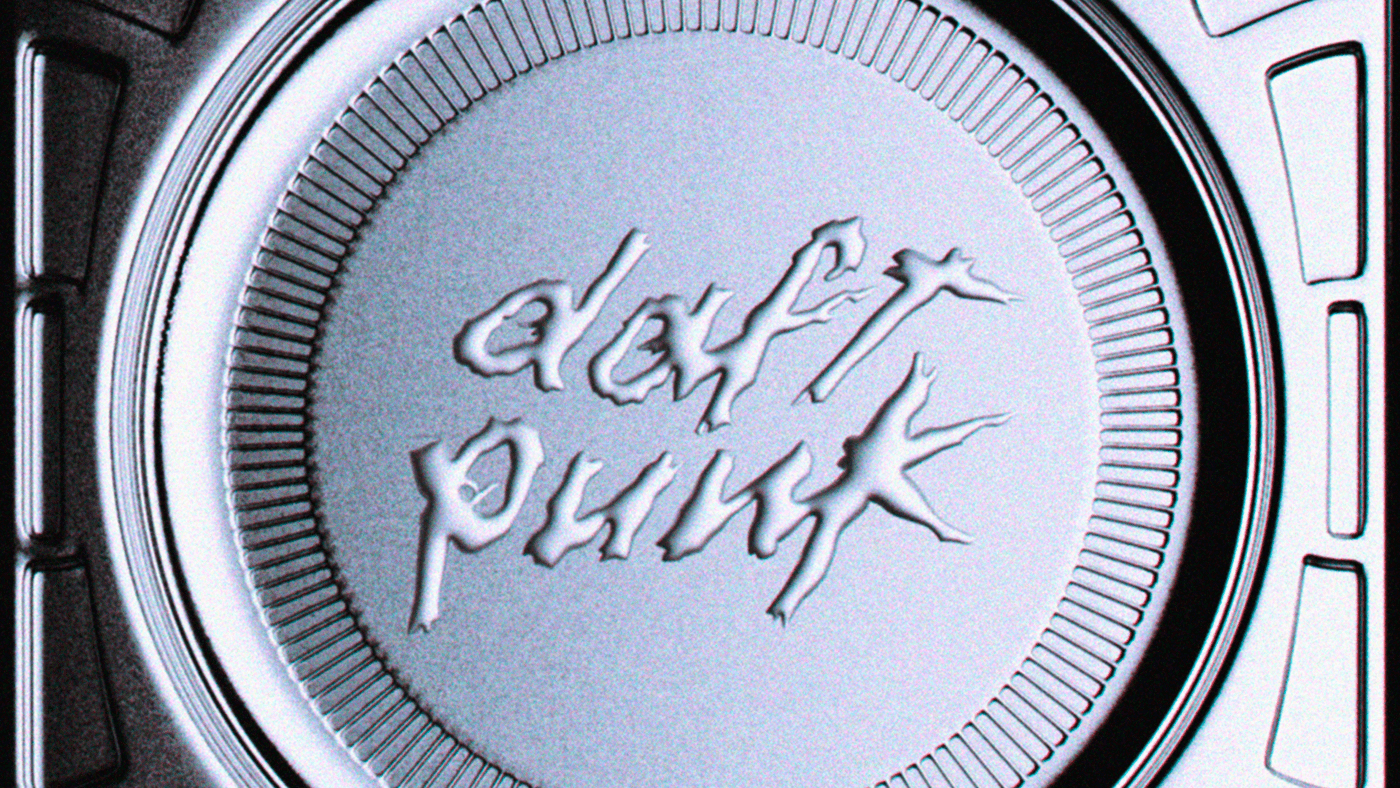 3D cd Album cover Packaging daft punk music artwork Render visualization