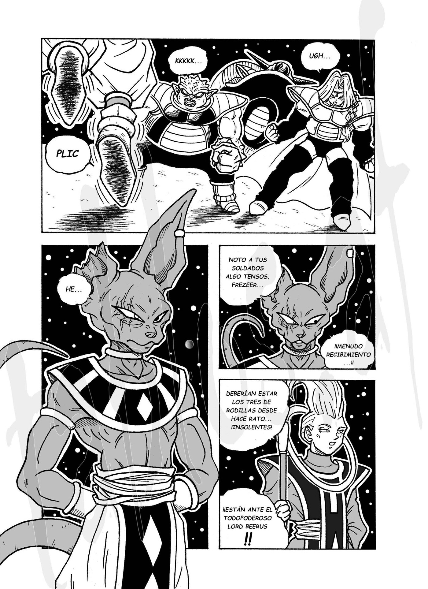comic manga anime dragonballZ dragonballsuper fanmade Broly goku Vegeta