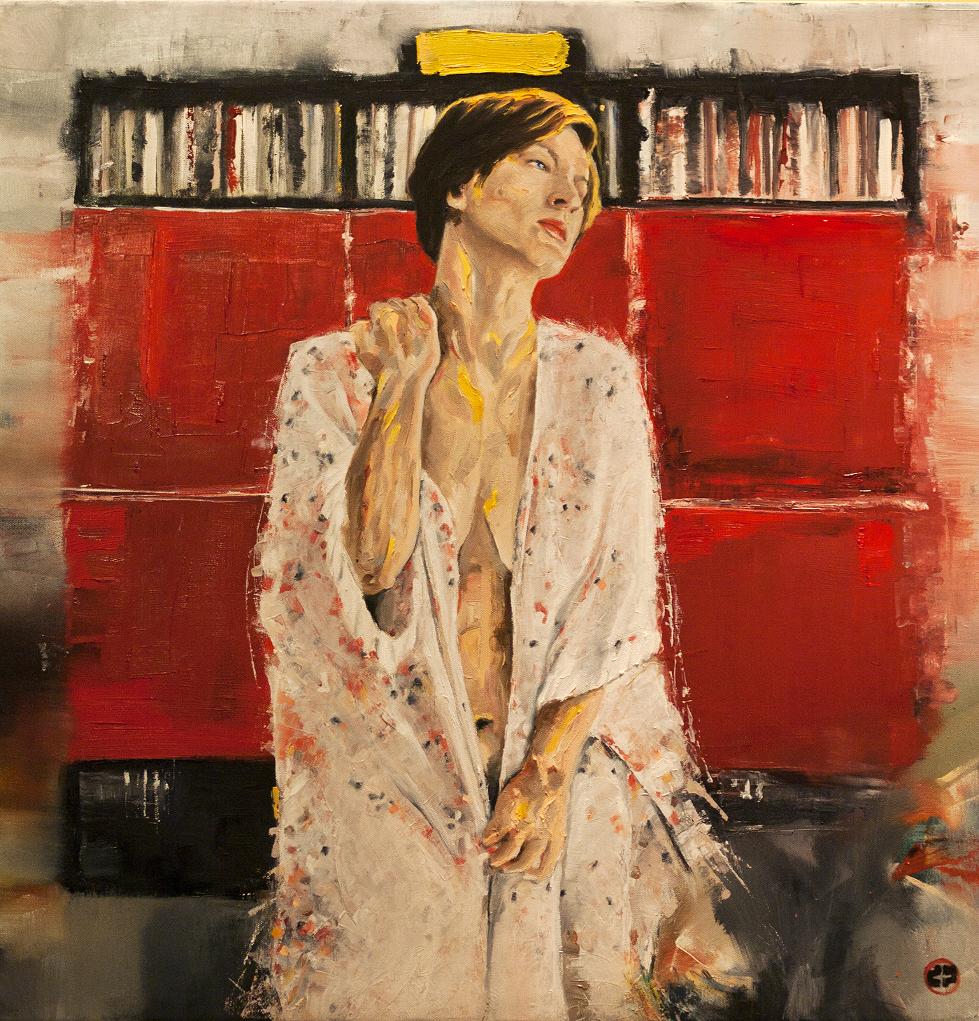 kimono dress painting   Diogenis Papadopoulos