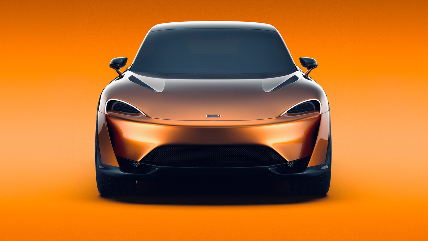 automotive   McLaren car design 3D visualization Render Automotive design Automotive Photography