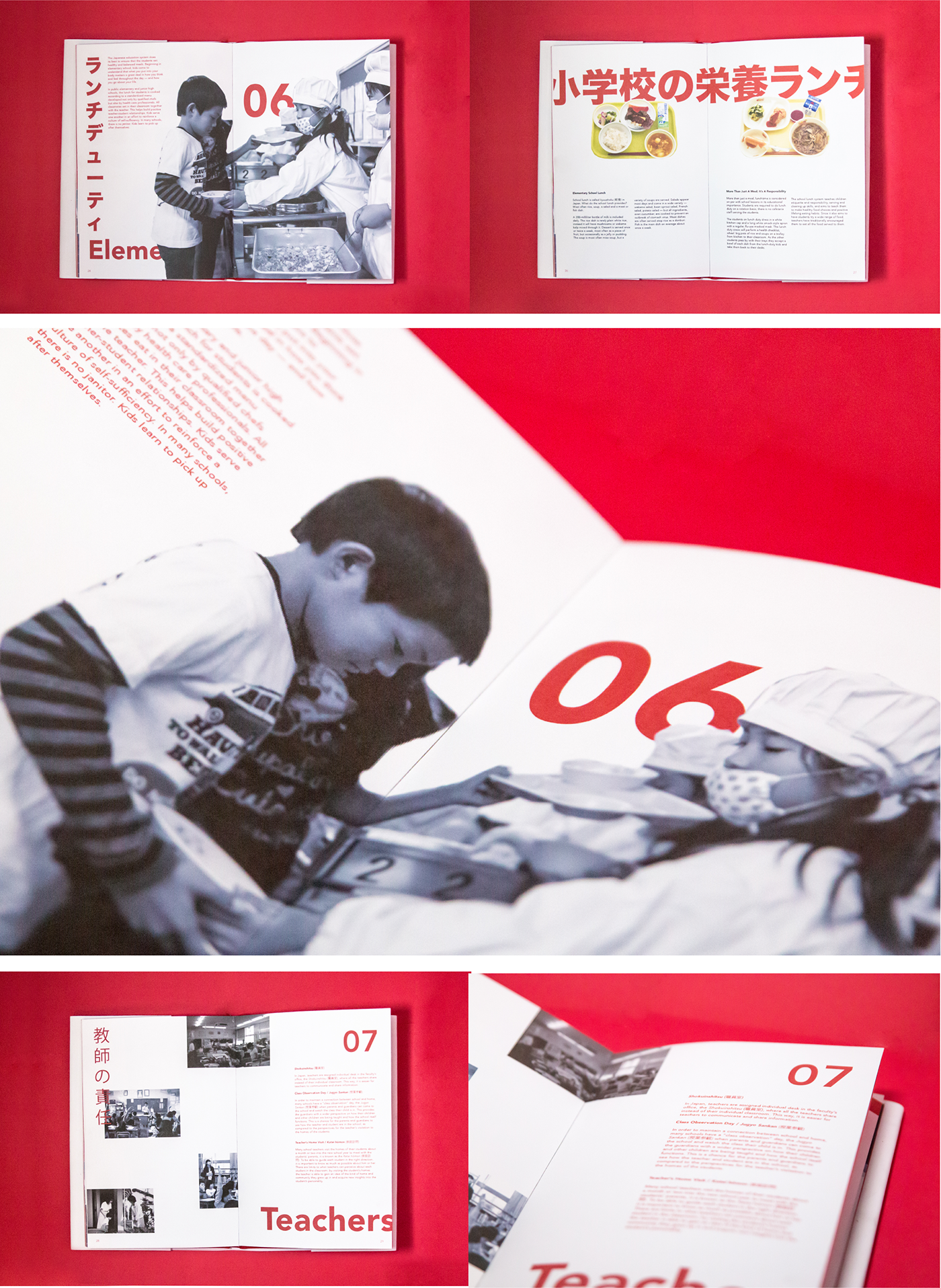 Education editorial design  Japanese Education print design  publication