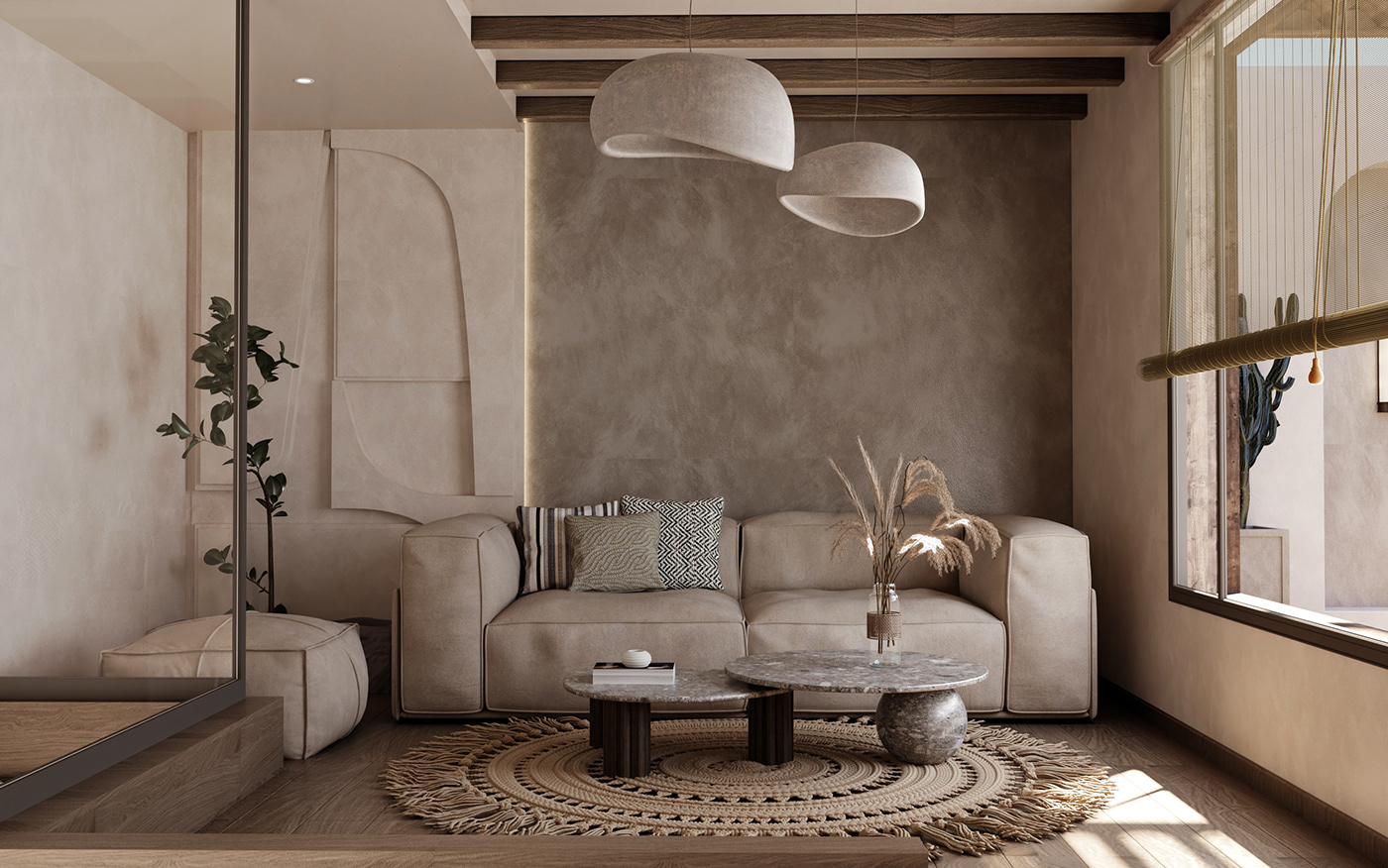 interior design  3ds max Render visualization archviz modern architecture vray boho Landscape