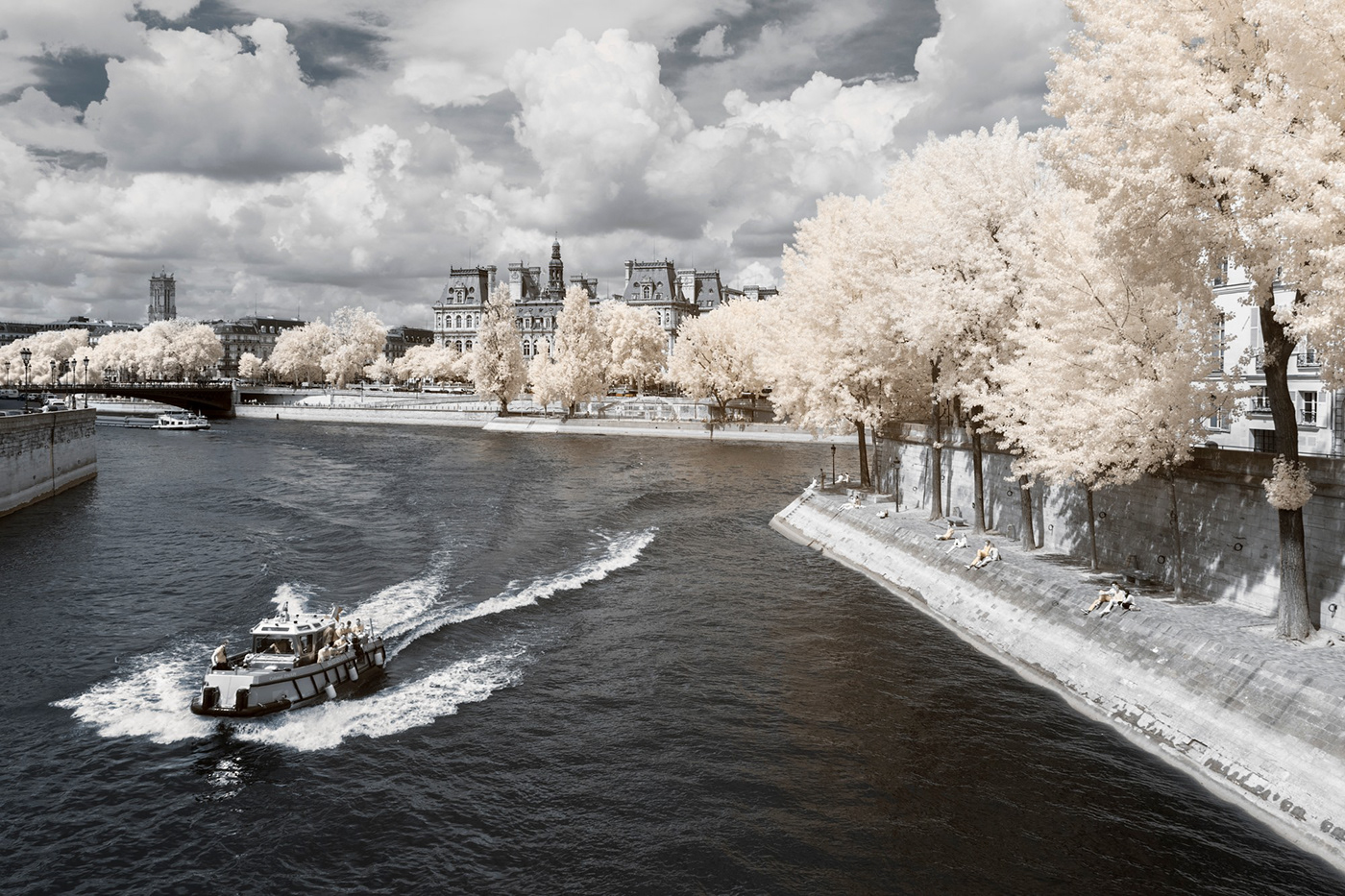 architecture city infrared infrared photography kolarivision Nature Paris Park Urban