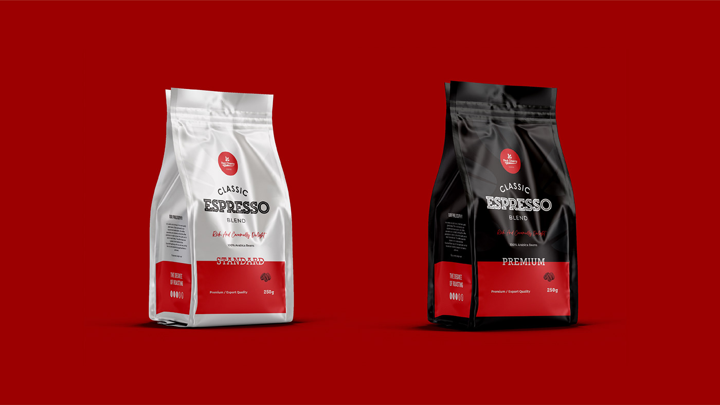 coffee company coffee package design