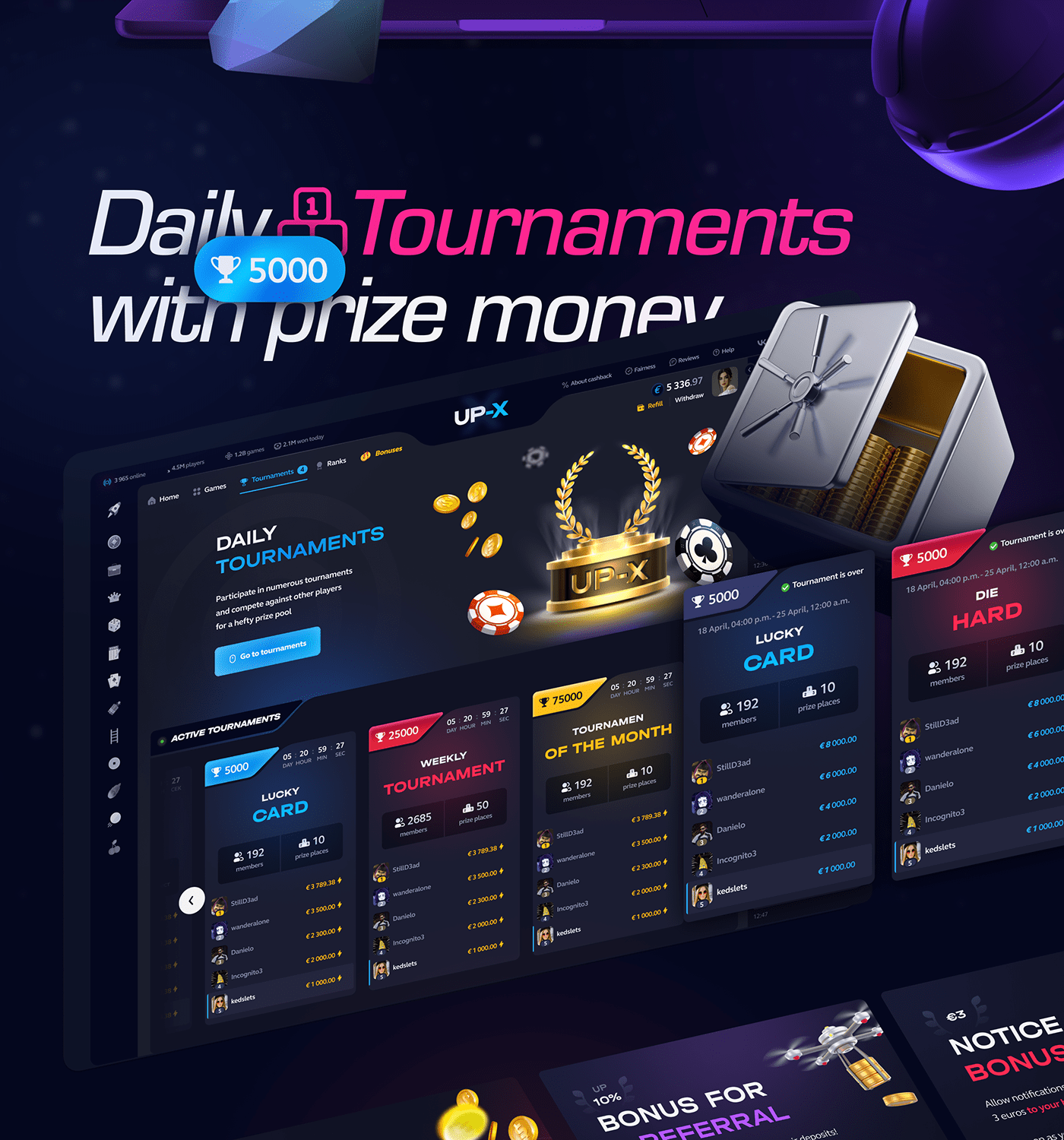 betting casino design gambling game game design  Gaming Interface Mobile app Platform sport