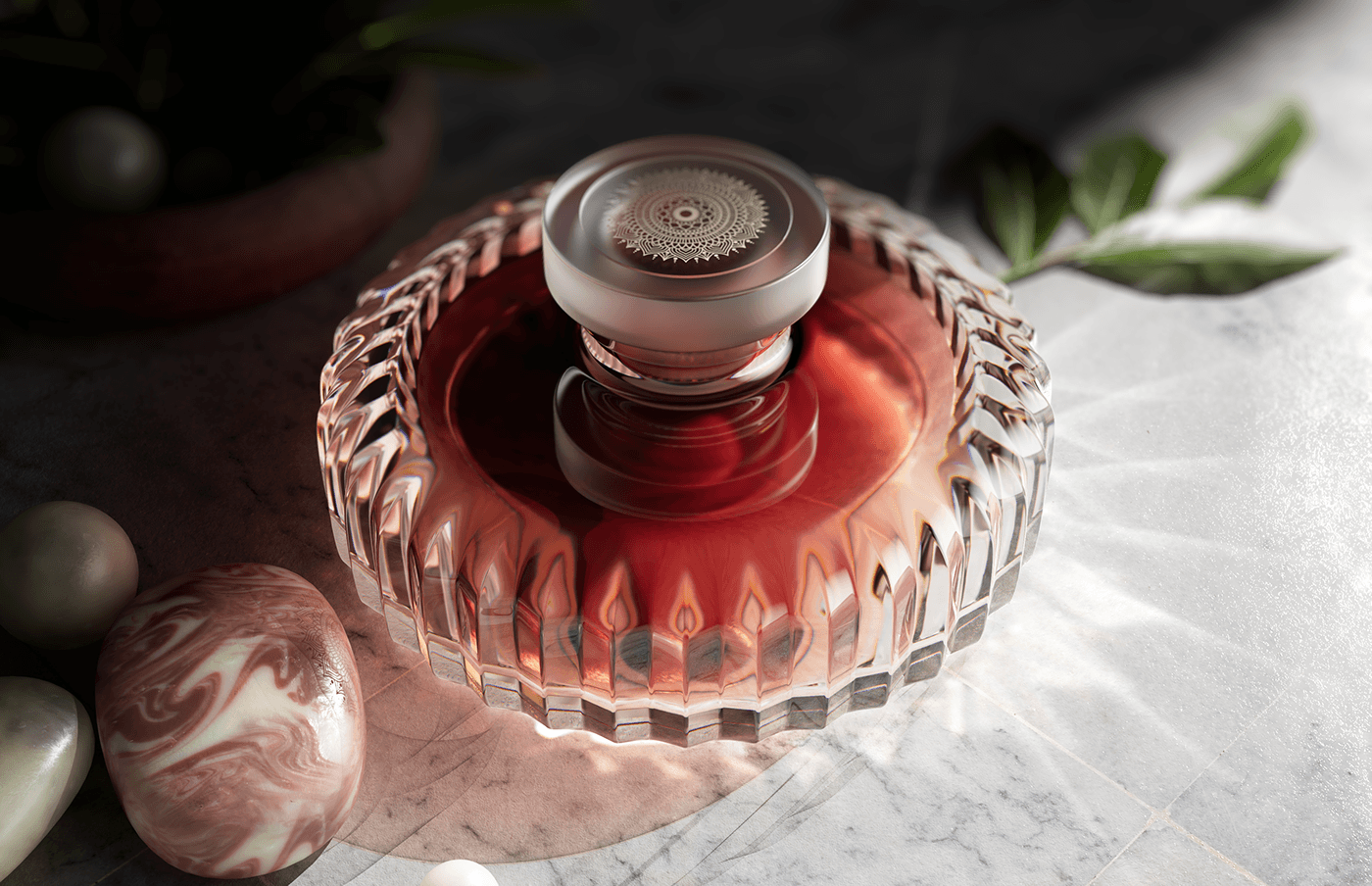 perfume parfum glass luxury caustics Liquid visualisation liquor Cognac wine