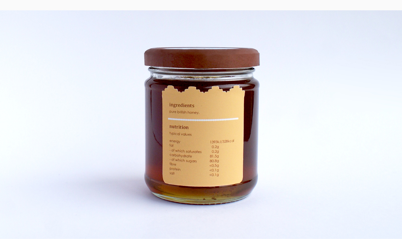 Henry's Honey honey bees box plants Nature Reusable Packaging label design Identity Design family