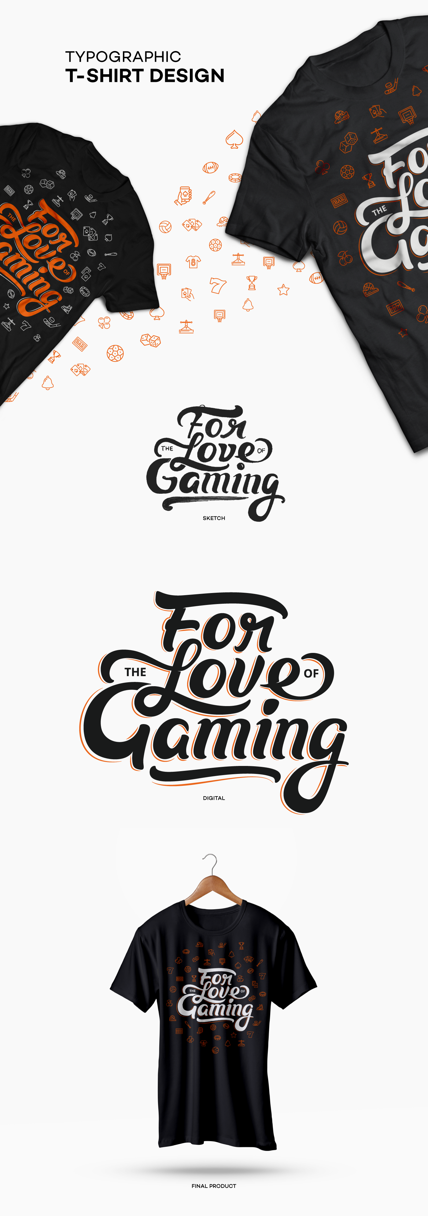 tshirt apparel Gaming typography   type typographer brush lettering lettering malta graphic design 