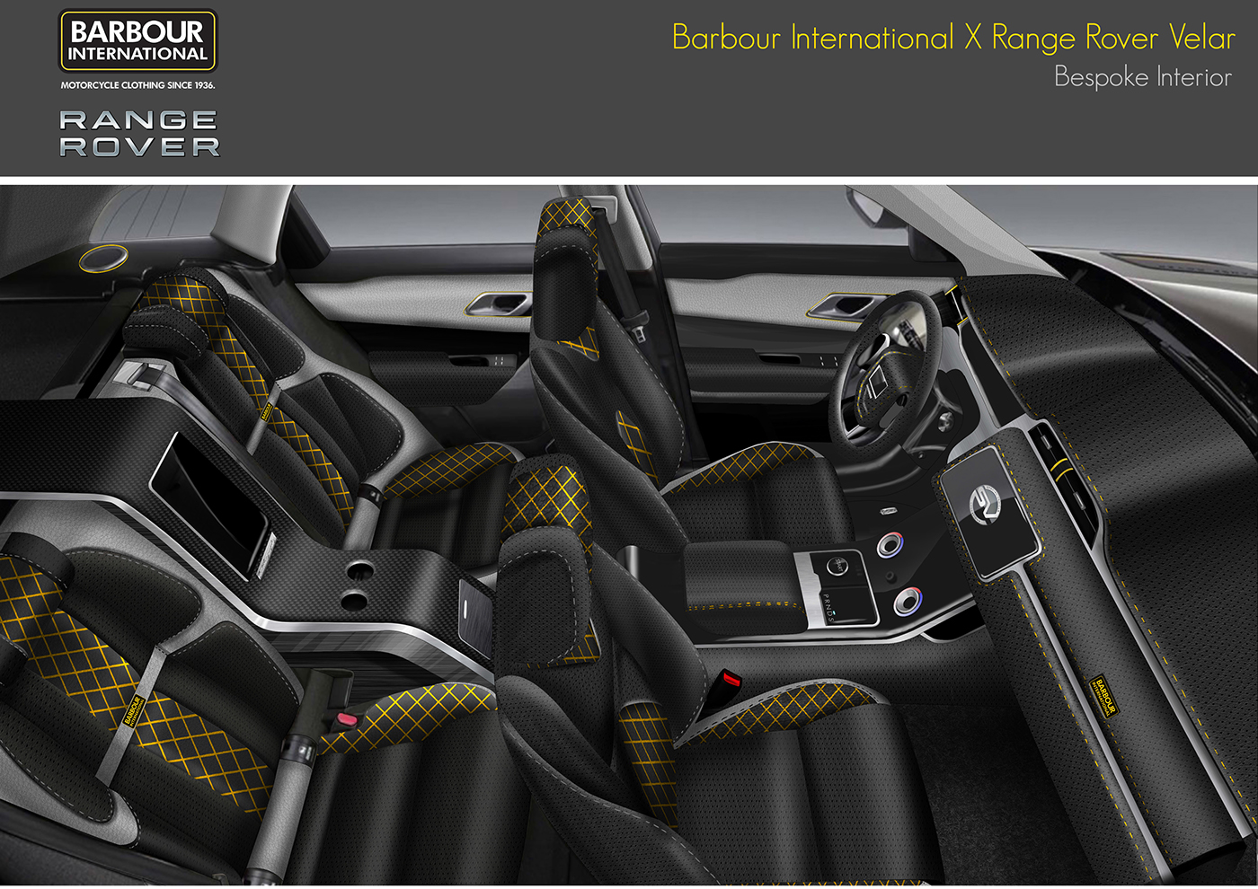Cars Fashion  Interior design product range rover barbour