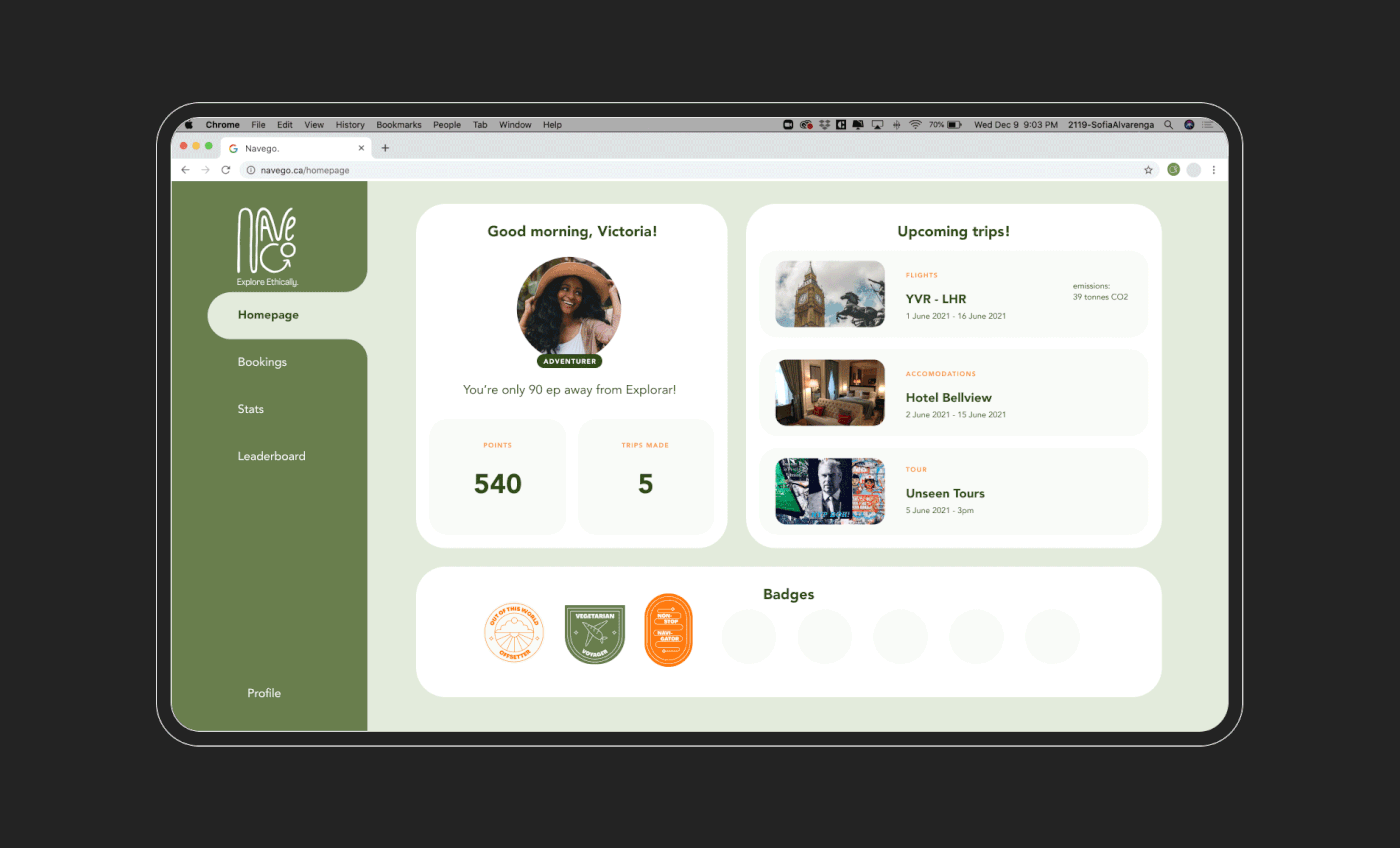 Booking Extension flight Google Chrome Extension Sustainability Travel trip UI ux Website