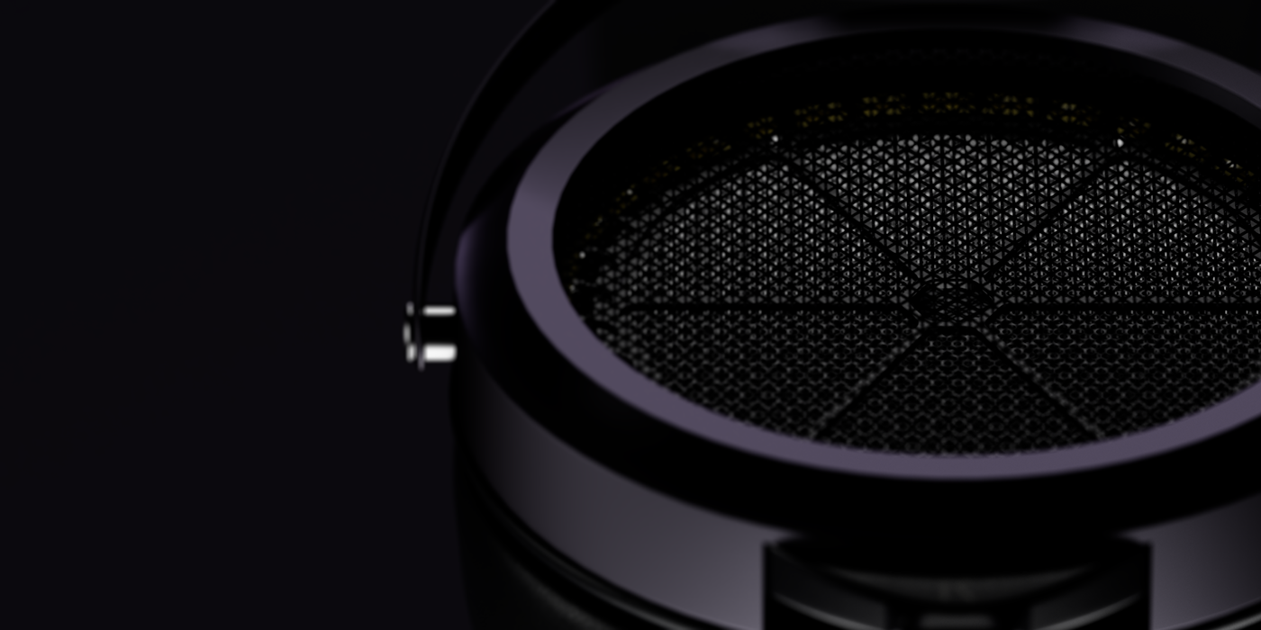 stax headphones industrial design  hi-end Audio CGI 3D model sound leather metal