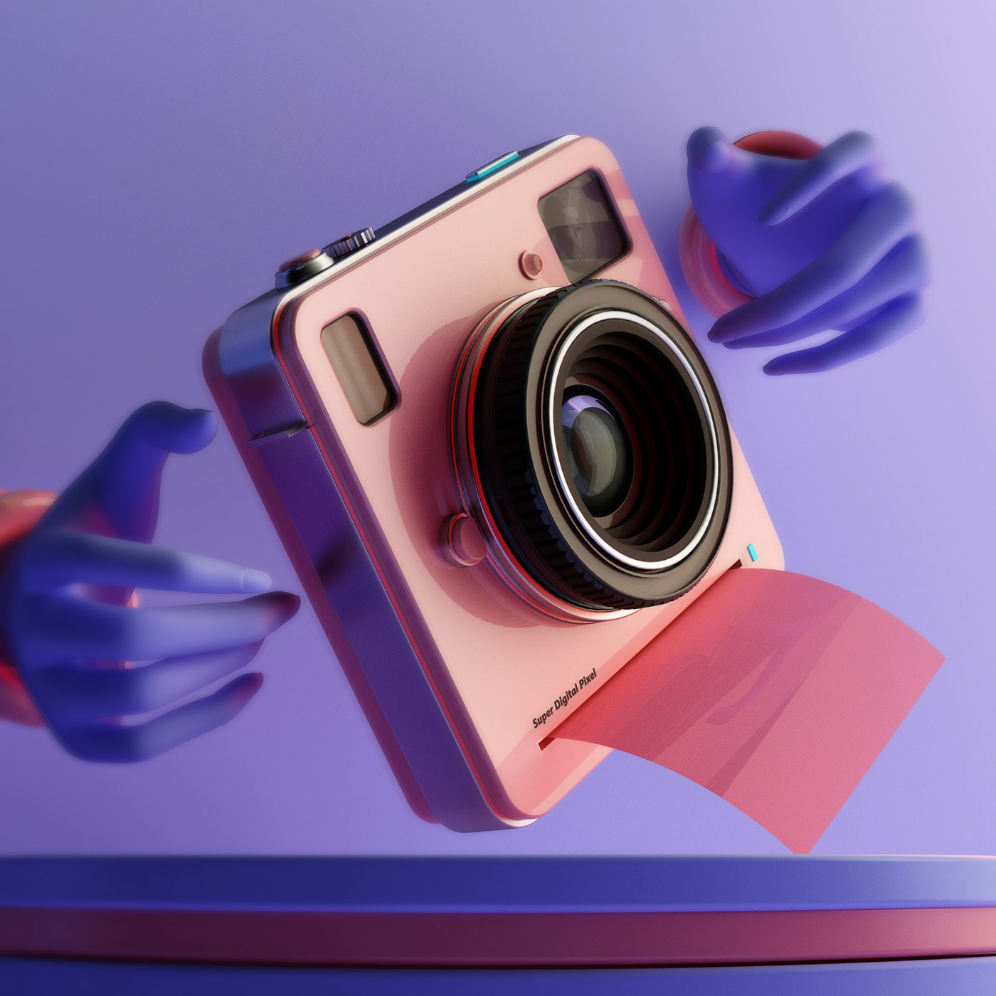 Digital Camera  Pixel Gadget  on Behance