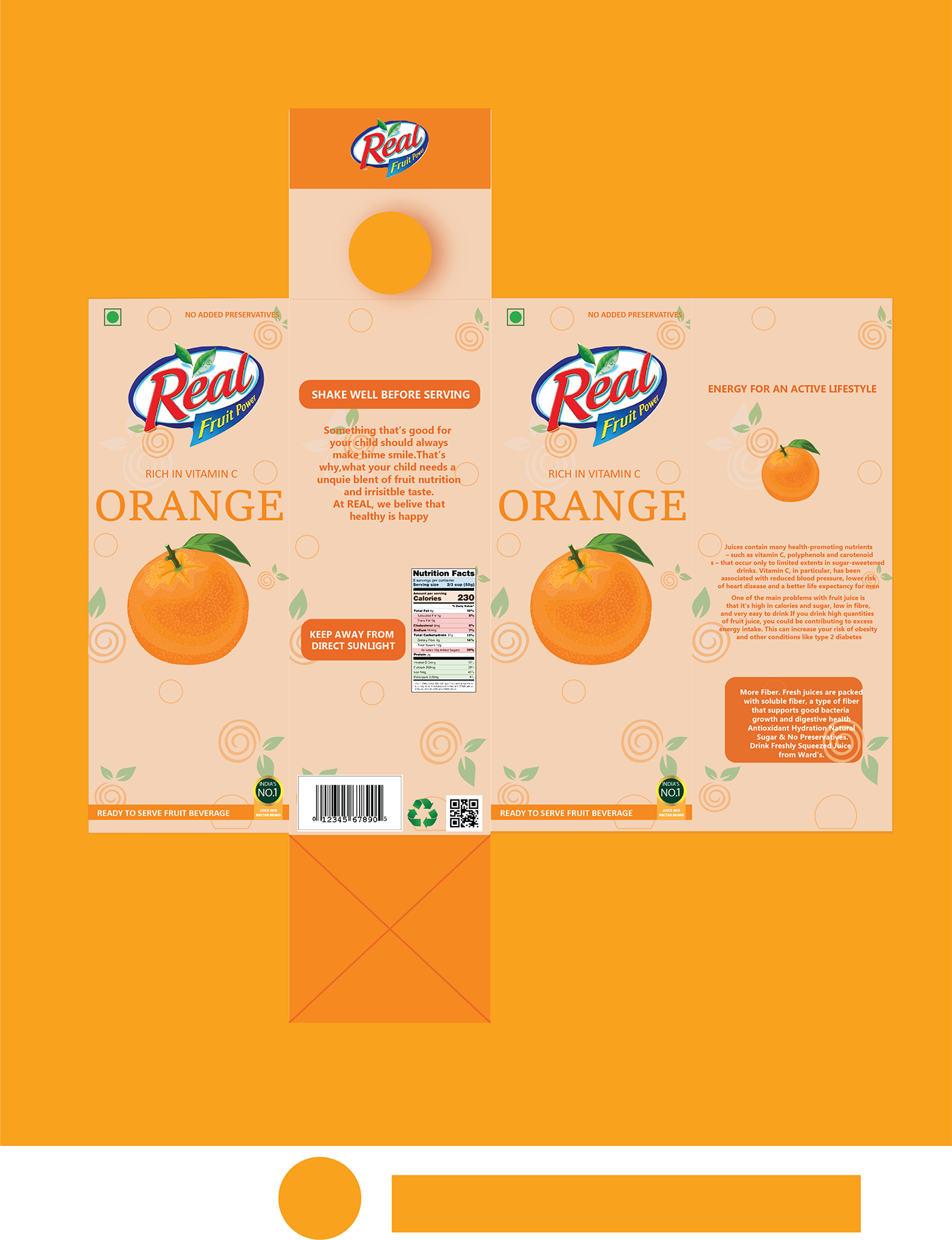 real juice Tetra Pack Design Packaging Advertising 