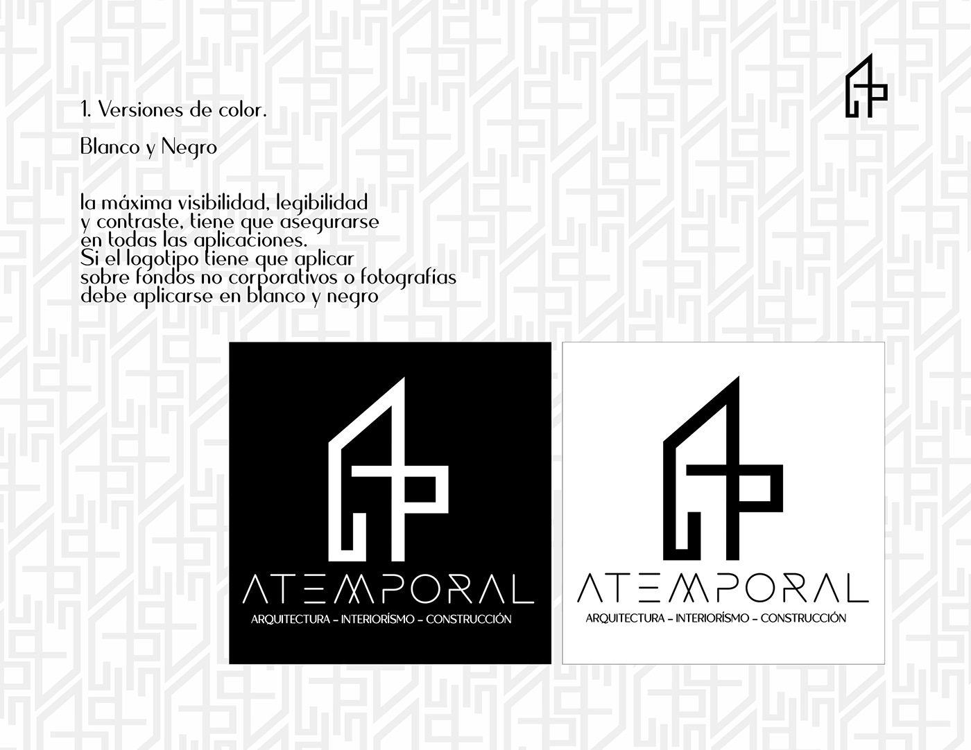 arquitectura logo diseño de logo diseño construcion atemporal