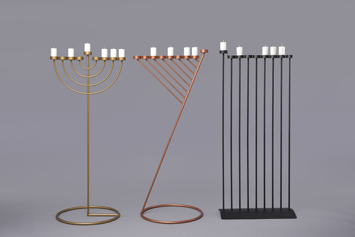 candleholder candles decor hanukkah hightcandleholder menorah oitodesign oitoproducts voitovych