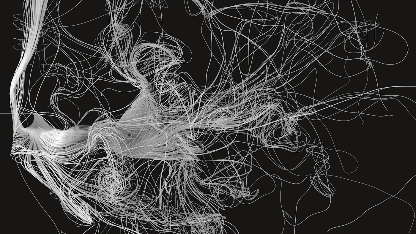 morphing bending deforming MoGraph abstract black and white minimal