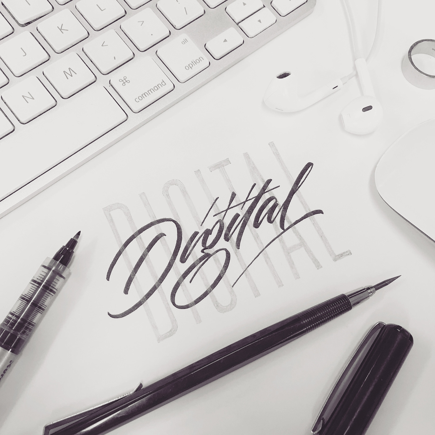 brand identity brush pen Calligraphy   lettering logo Logo Design process video