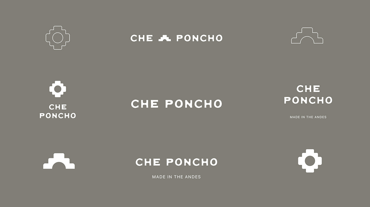 Andes Branding design identity Logo Design poncho