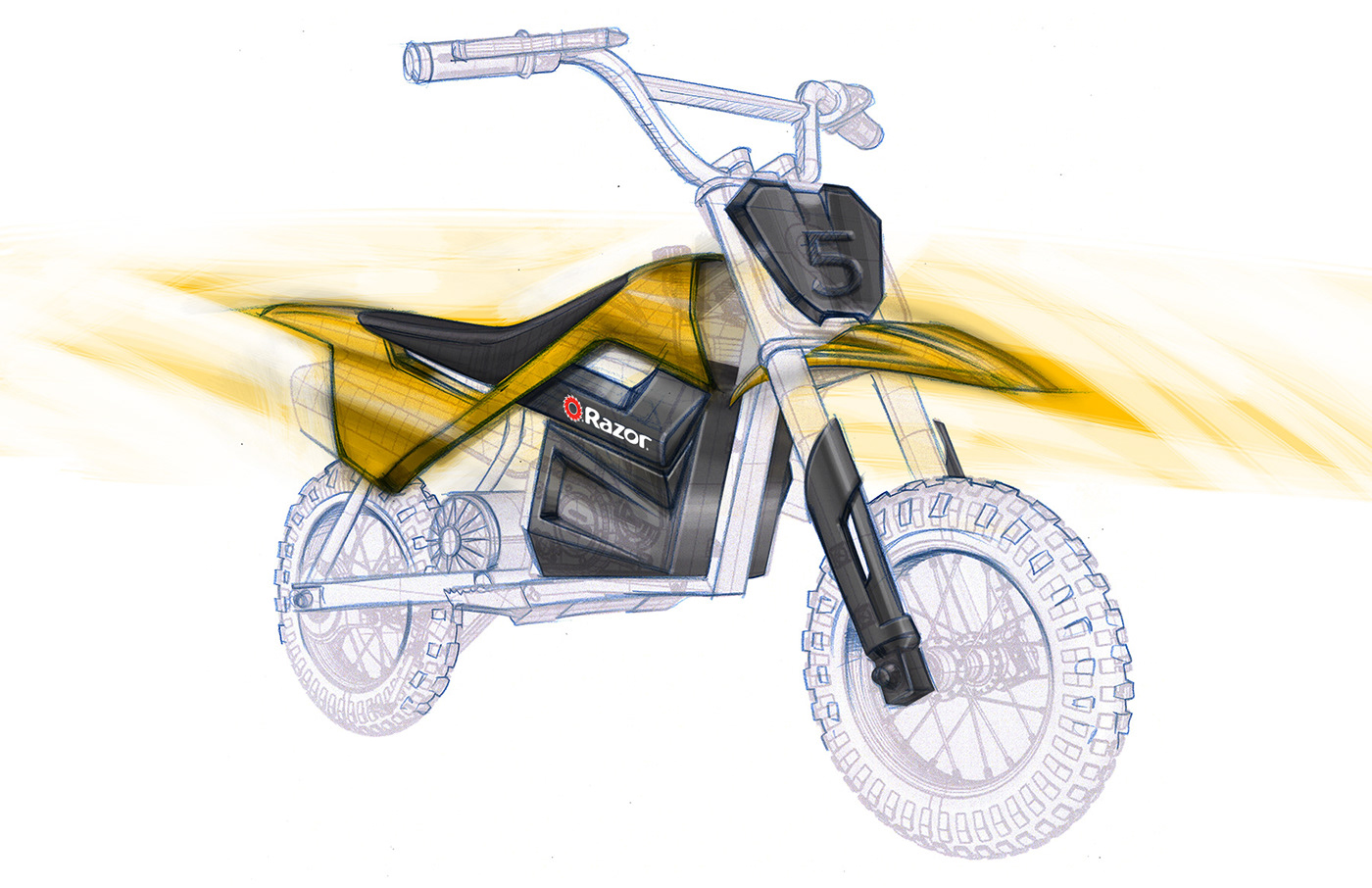 electric motorcycle toy Bike ride mx moto Motocross Razor Offroad