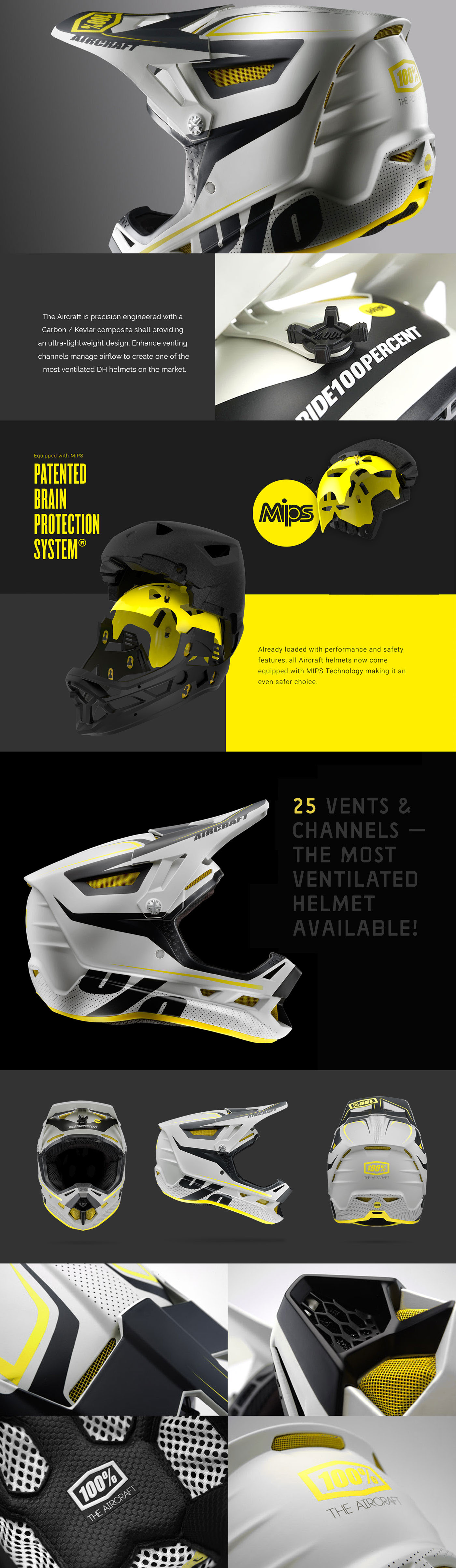 Downhill Helmet Helmet mountain biking MTB Protective Gear Riding Gear 100% Racing Bike safety down hill