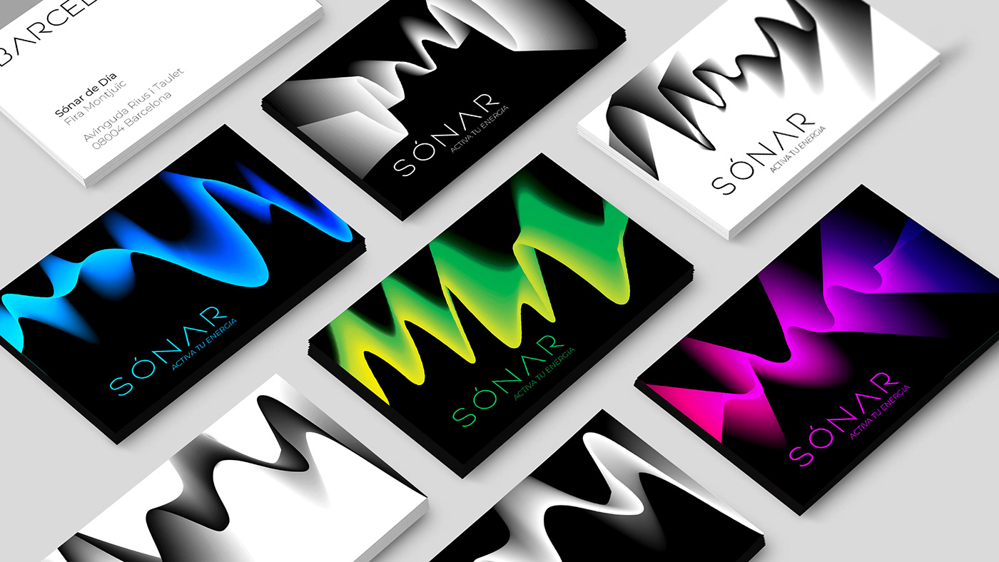 brand identity concept Digital Art  Dynamic festival matrix music sonar techno visual