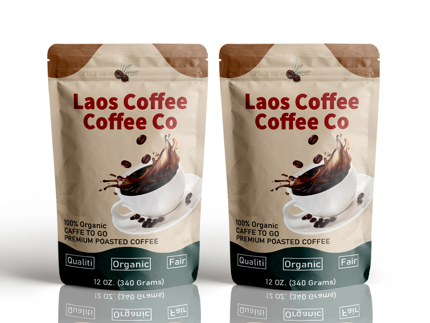 coffee packaging mylar bag product design  Graphic Designer coffee packaging design coffee bag design coffee bag designs coffee label design Pouch Coffee pouch label design