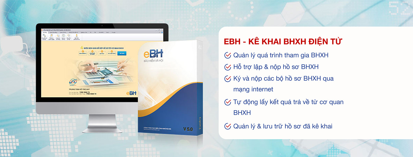 Bhxh điện tử EBH phần mềm ebh