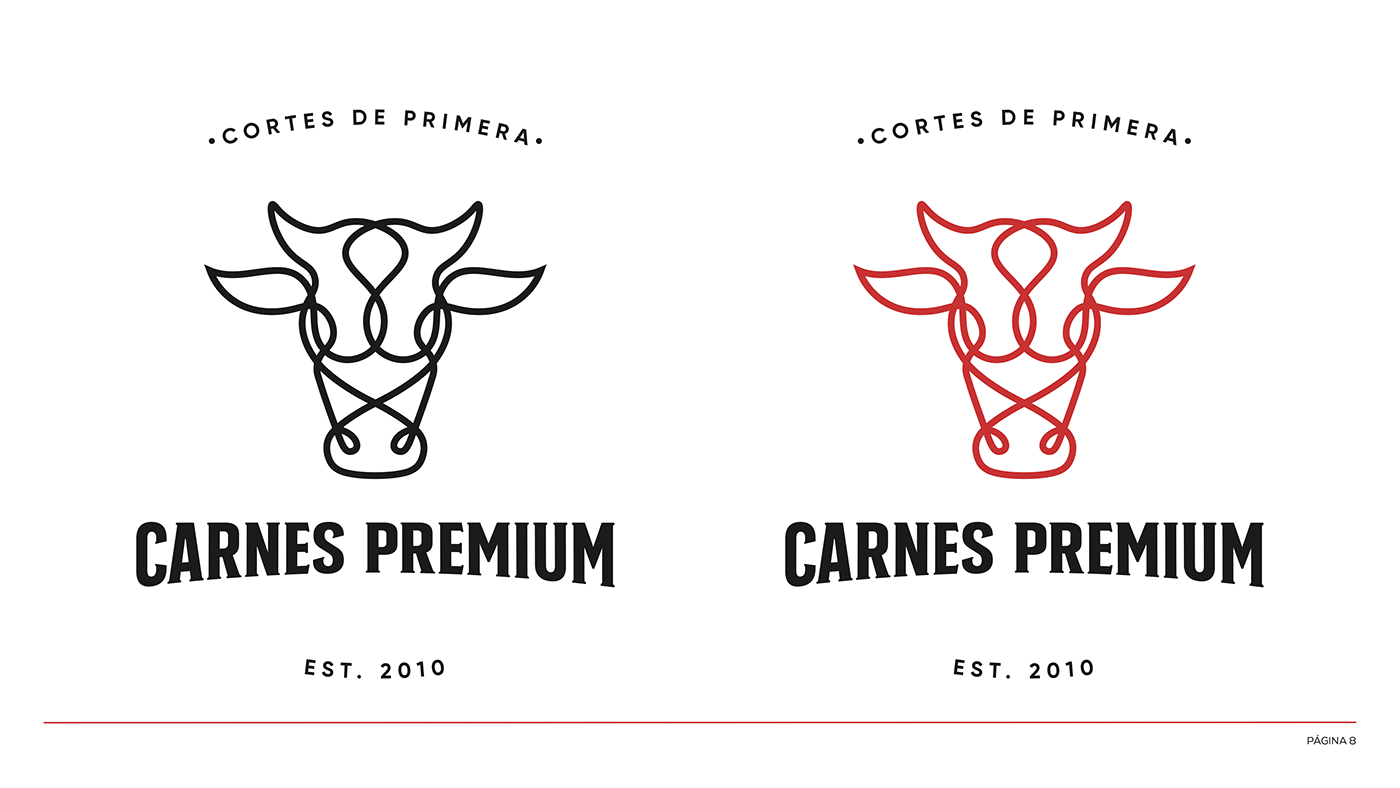 branding  carne Food  foodie gastronomia graphic design  logo marca meat