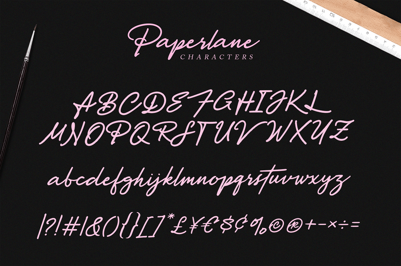 Calligraphy   font Handlettering lettering modern Script typography  