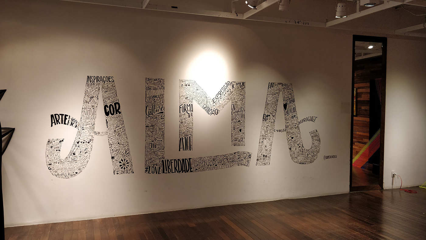 lettering typography   art soul letters colab