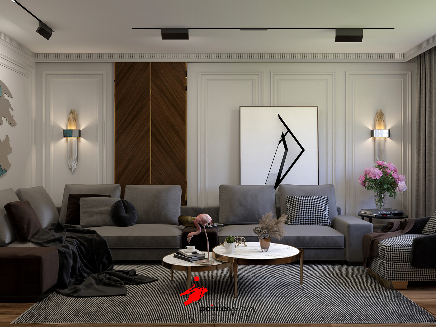 3dmax architecture art CGI Desgin living livingroom luxury modern Stylelife