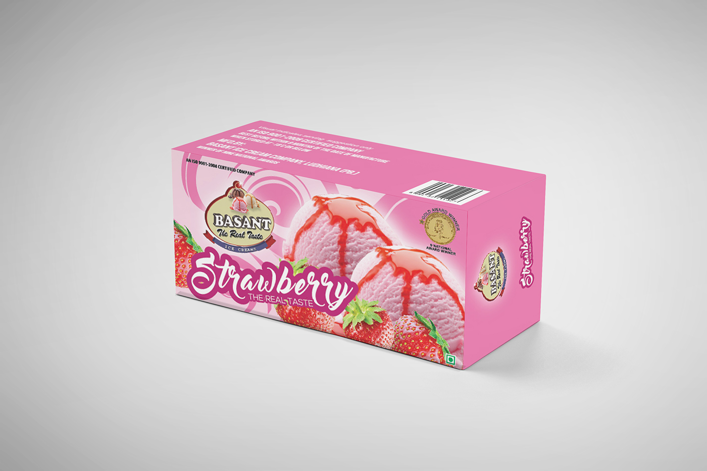basant ice cream Packaging designs Ludhiana Mithai ice cream basand india ice cream creative ice cream packing