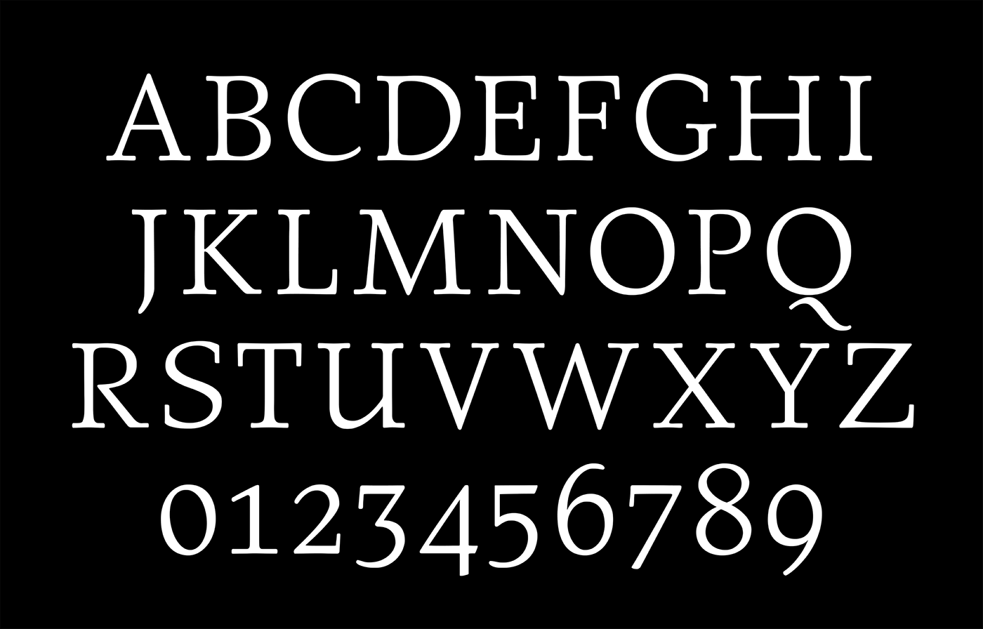 typography   Typeface Praha graphic design  design serif Classic