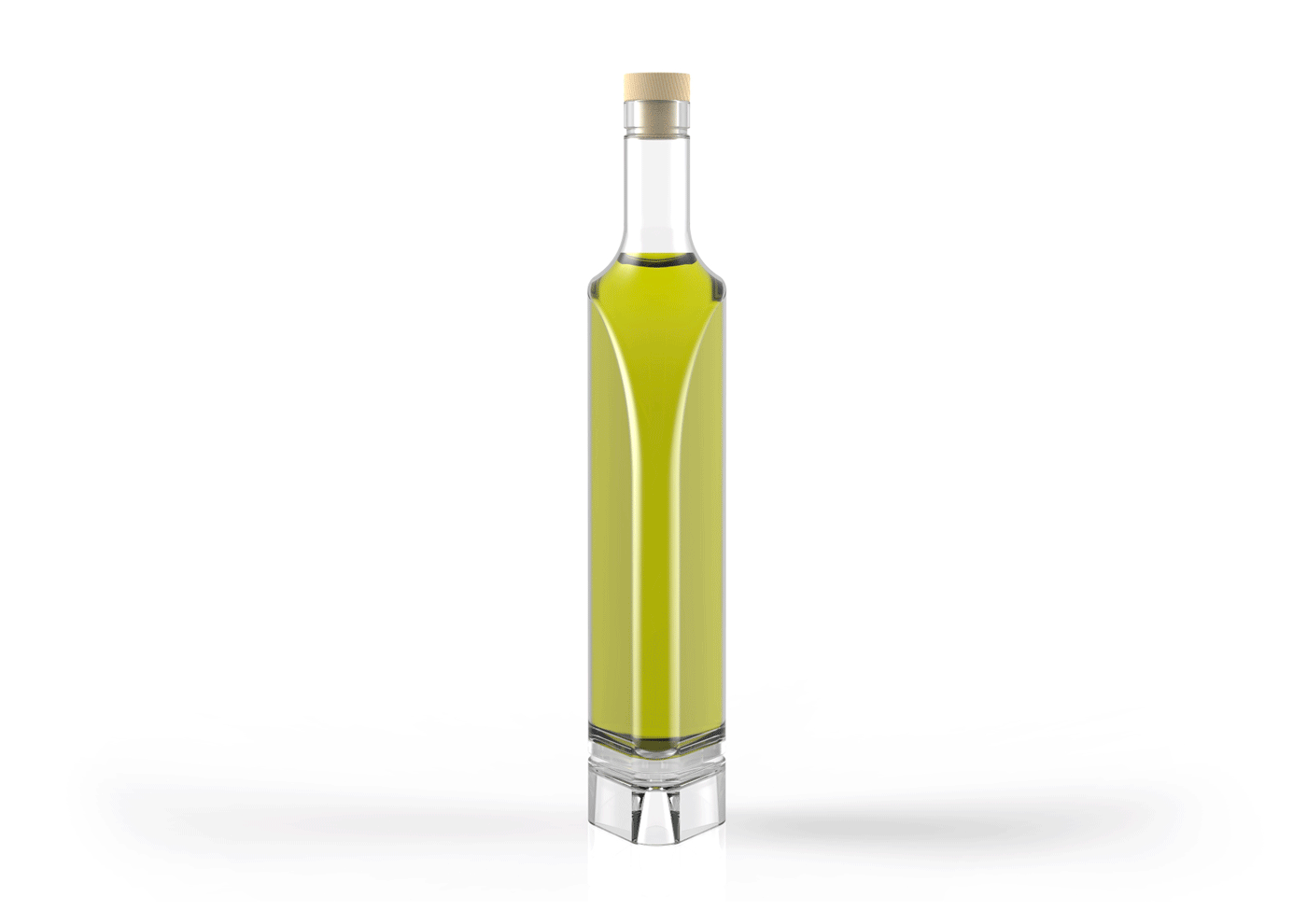 bottle oil olive design Pack oil packaging elisava 3D aceite botella cristal