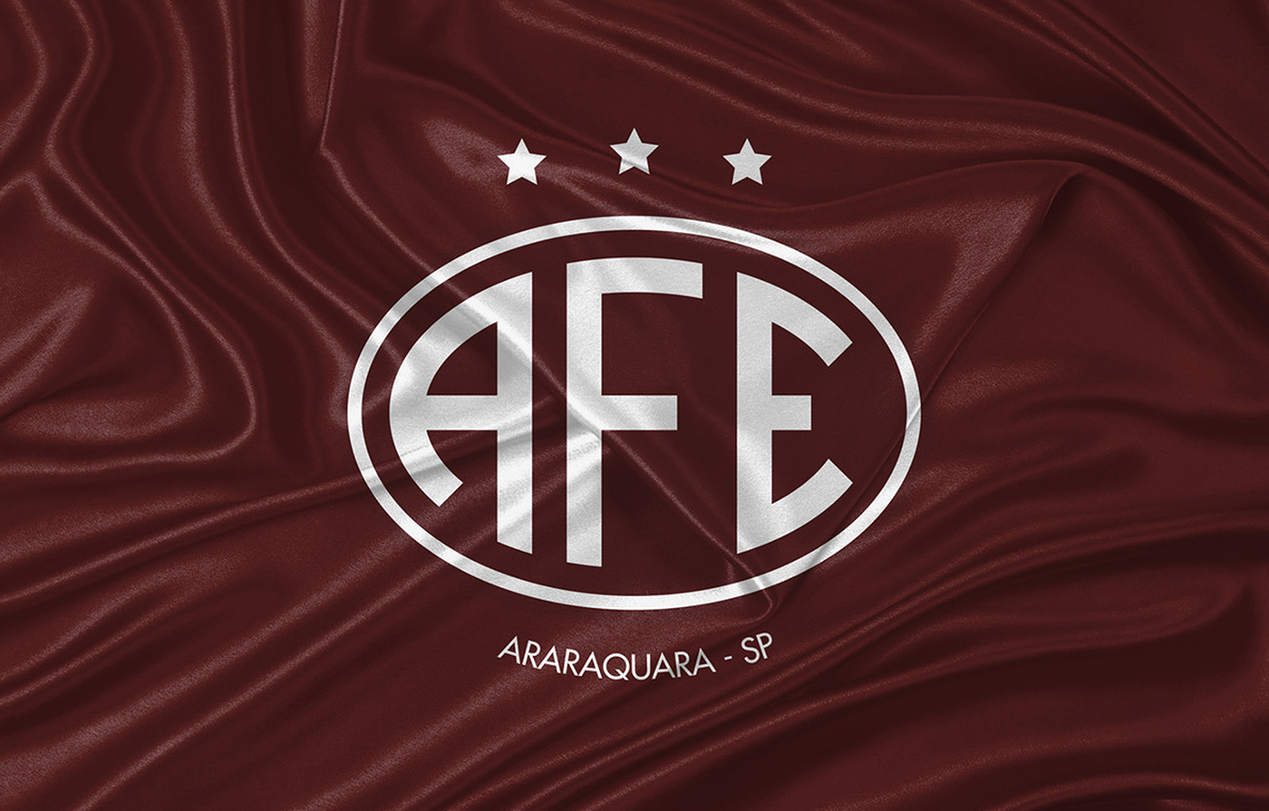 ferroviária football soccer logo Araraquara brand Brazil crest identidade Rebrand
