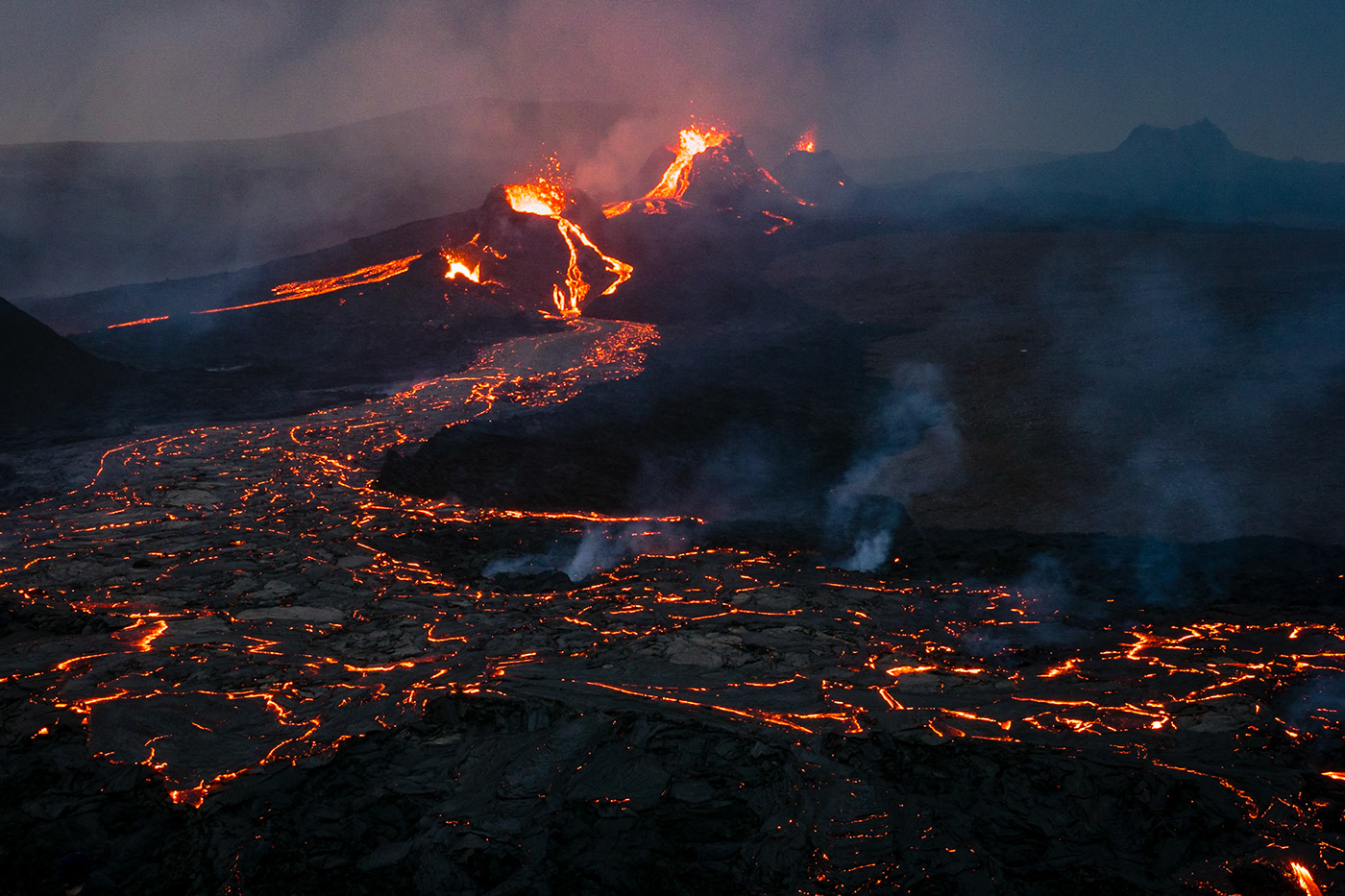 Fagradalsfjall volcano, Iceland 2021
