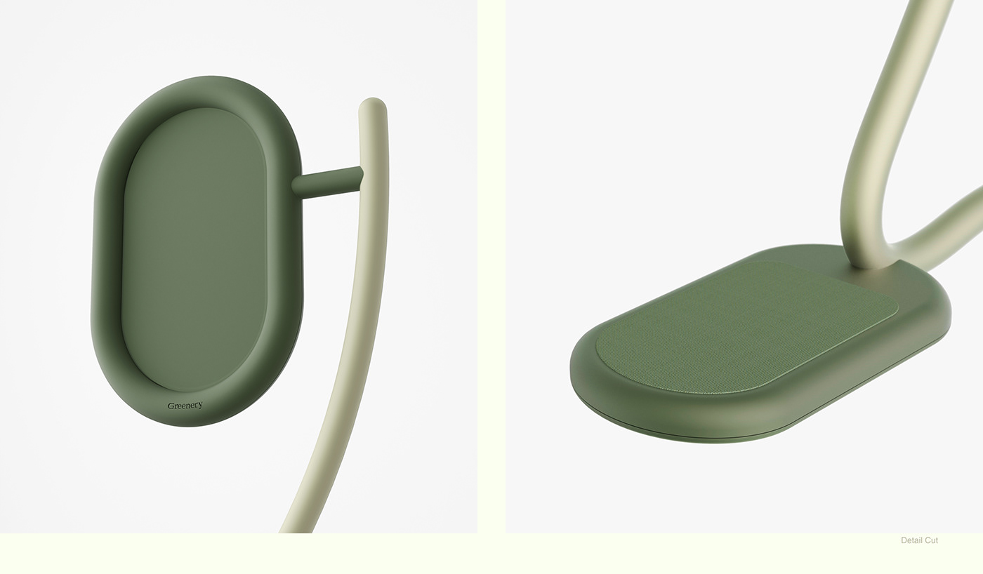 product design  industrial design  Nature greenery product concept desk design deskterior 3D