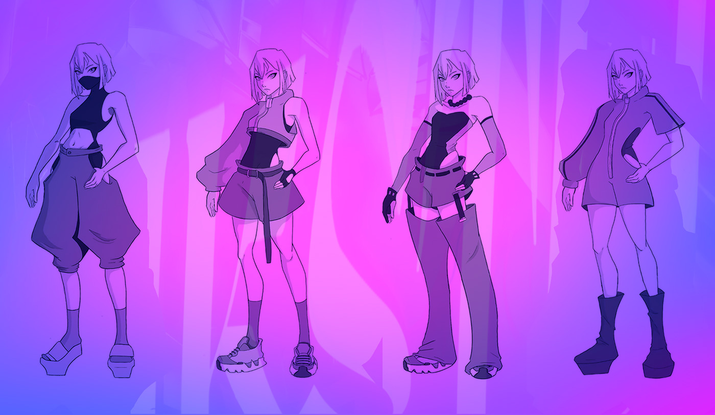 2D animation  anime cartoon Cel Animation Character Character design  concept art Digital Art  motion graphics 