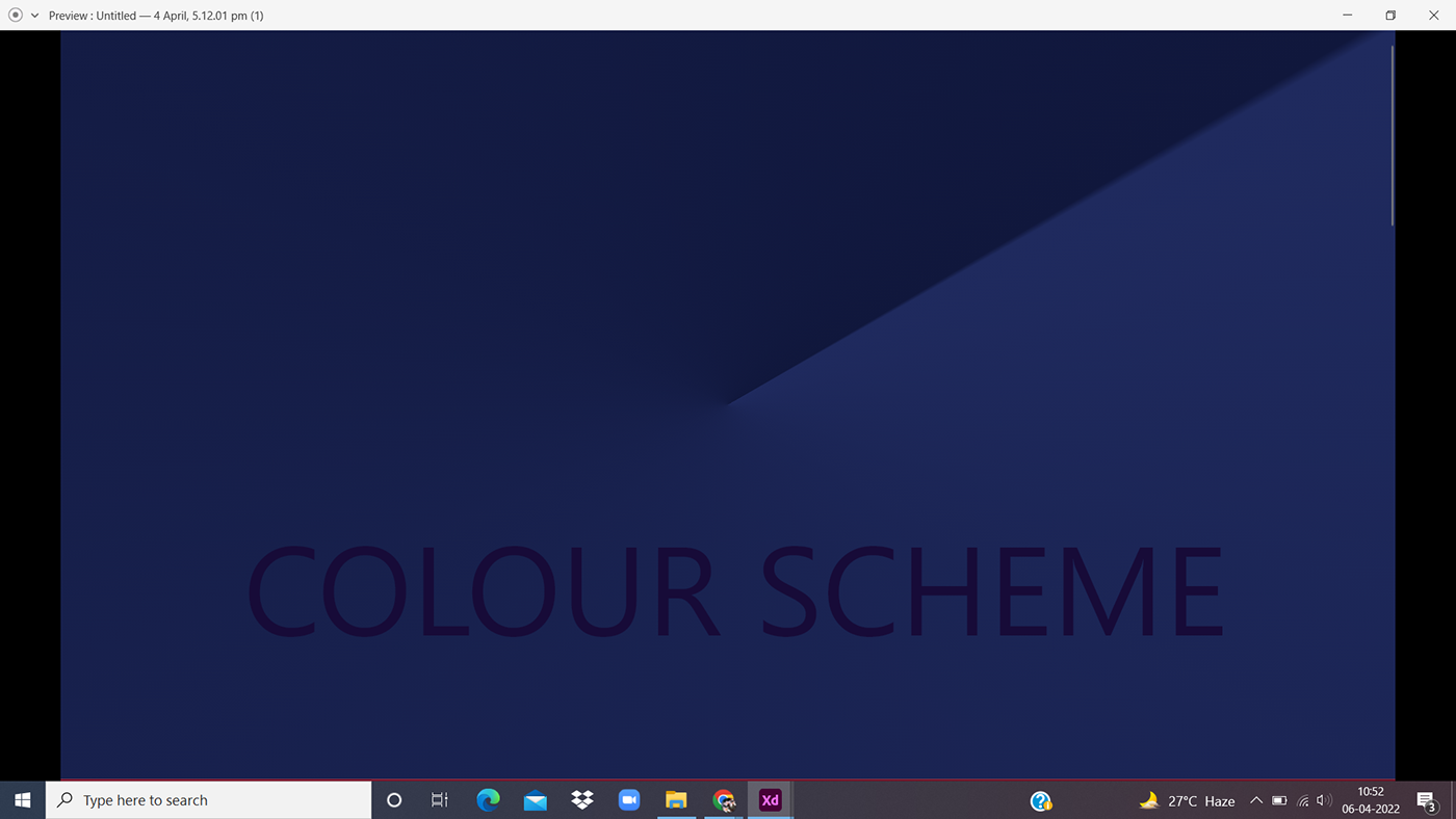 blue colour monochrome scheme