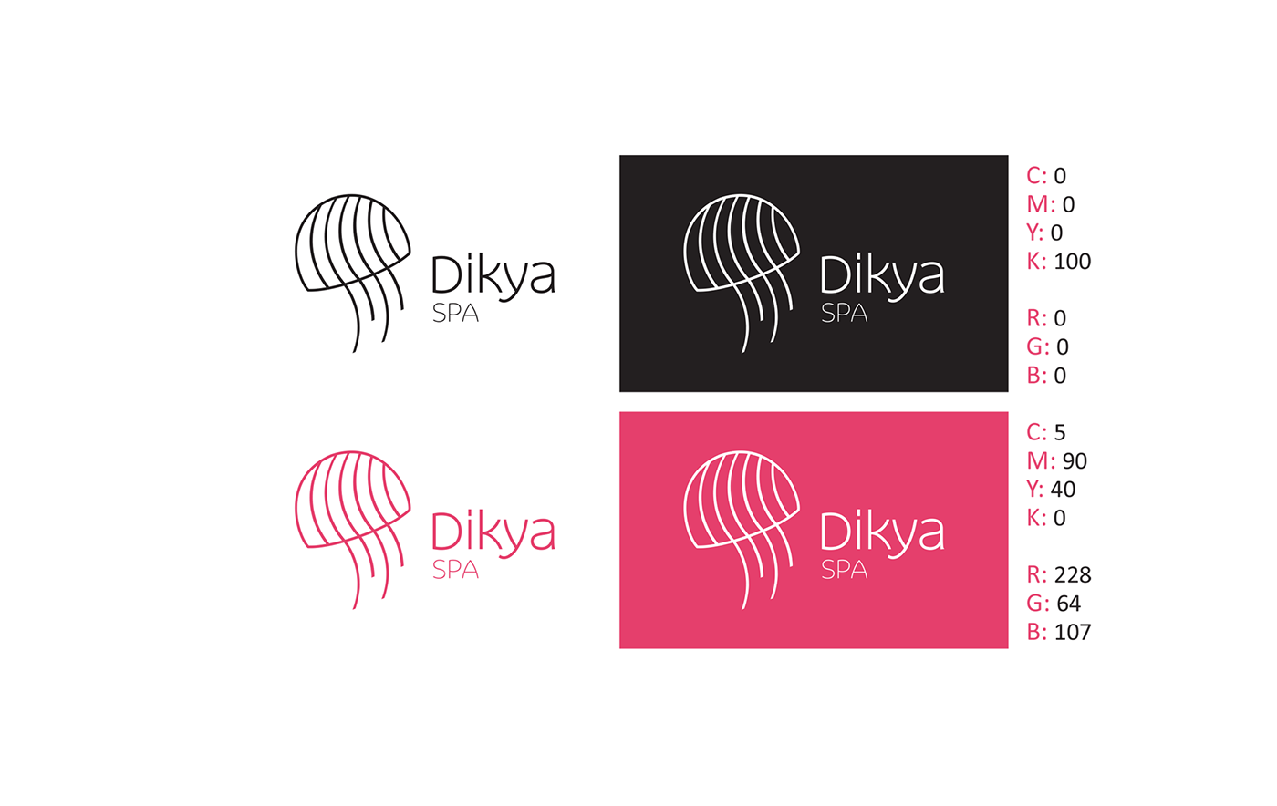dikya logo brand Spa