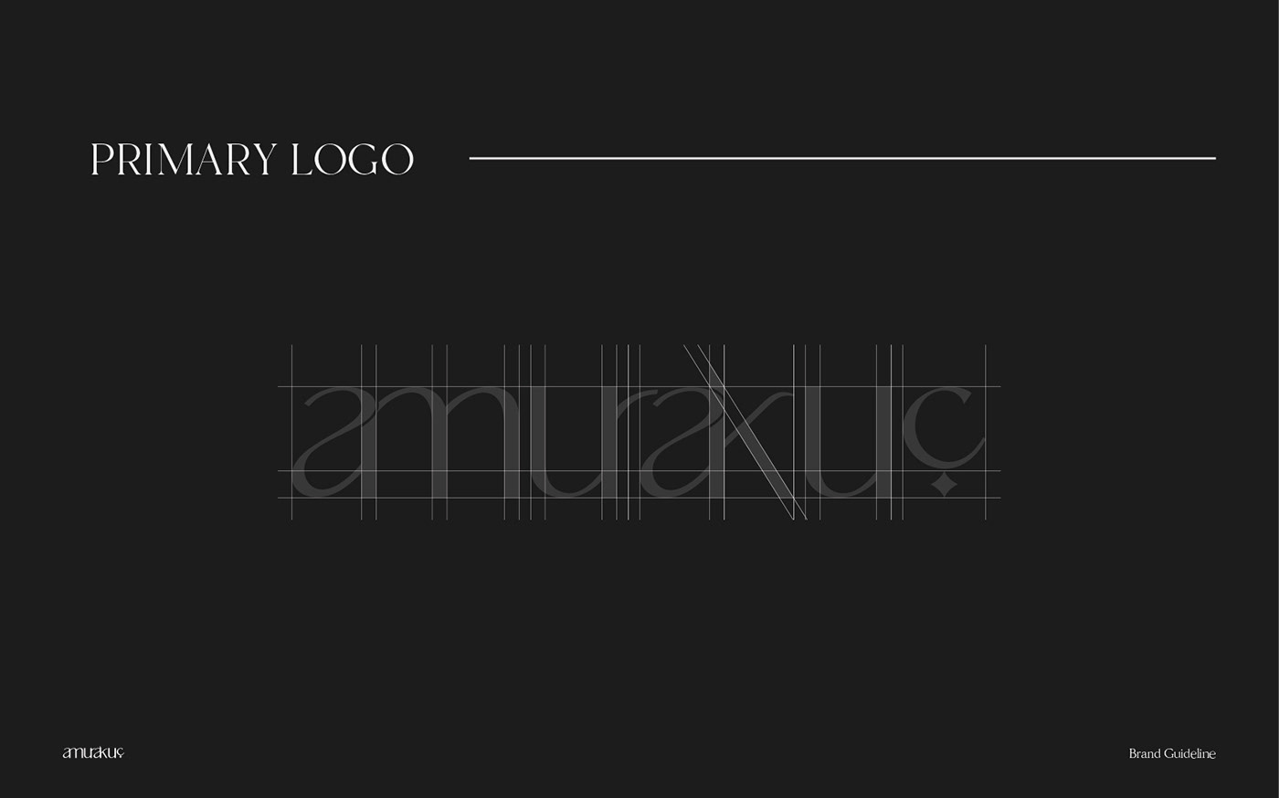 logo Logotype brand identity Morocco Qatar Packaging cosmetics Amurakuc omar laghmiche