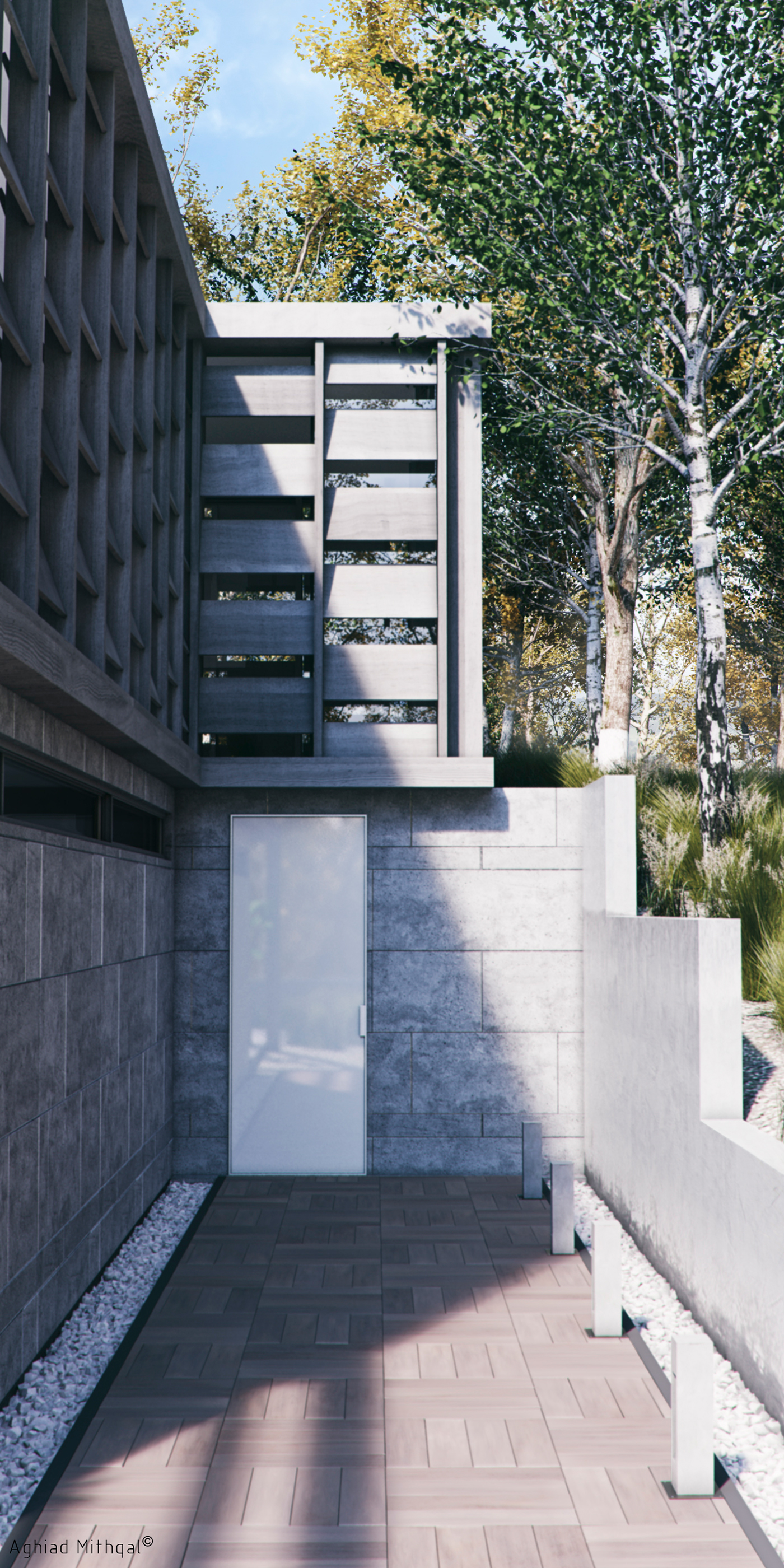 minmal house Landscape concept Yaloca Turkey mimar mimarlık Konsept Peyzaj minimalist