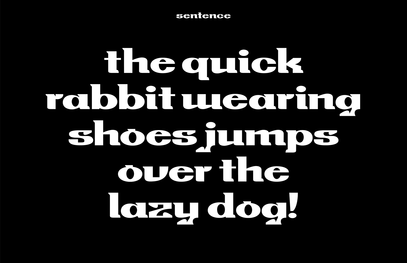 Typeface lettering Riso rabbit shoes flyer Character glyph letter adobeawards