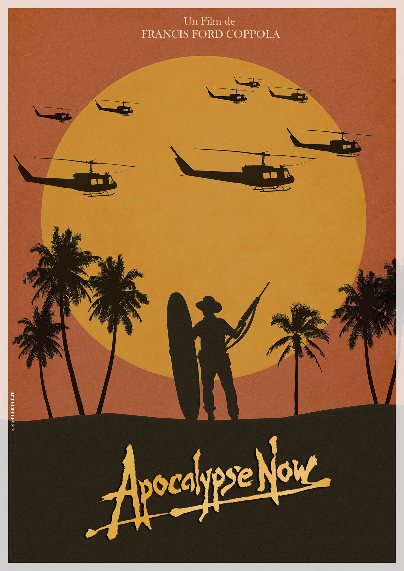 Apocalypse now Cinema francis ford coppola marlon brando movie poster