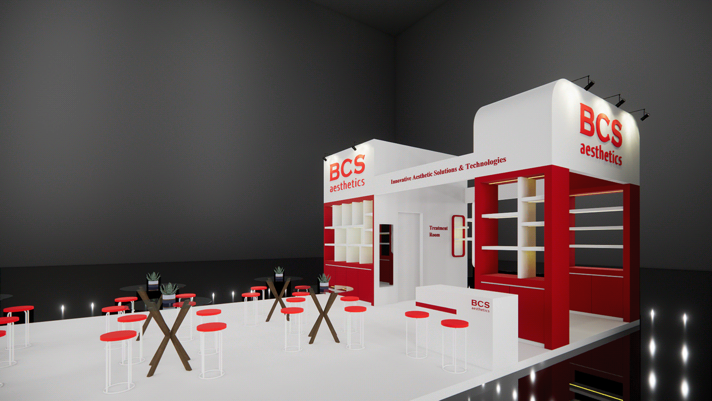 Exhibition Booth Stand design stand design 3D architecture Render visualization interior design  modern