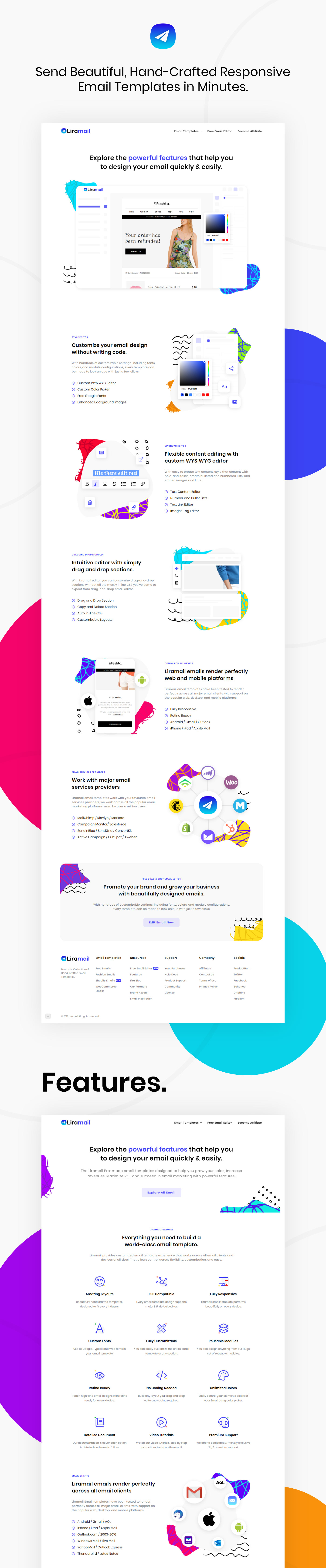 Email Web Design  ILLUSTRATION  email template Email Design Editor branding  typography   ux UI